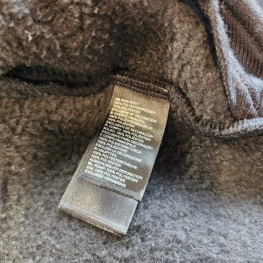 The North Face Full Men's Zip Heavy Weight All Seasons Black Fleece‎ Jacket XXL